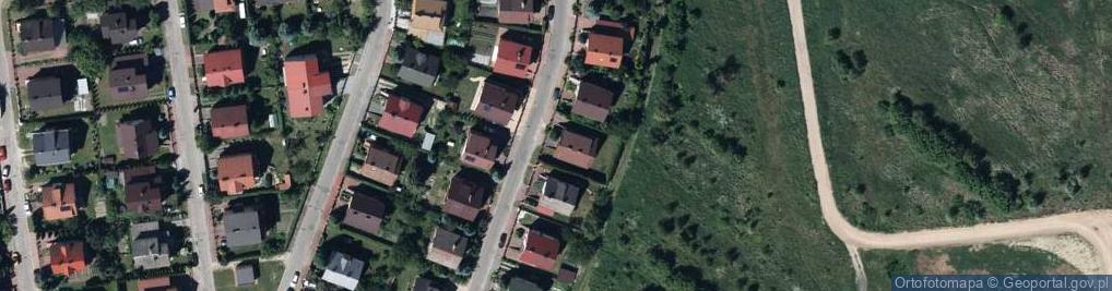 Zdjęcie satelitarne F.H.U.Justyna Domańska
