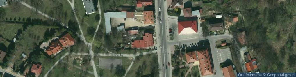 Zdjęcie satelitarne F.H.U.Justyna Gątnicka