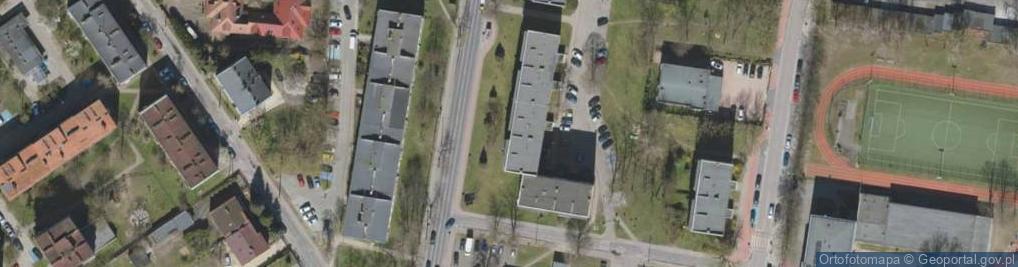 Zdjęcie satelitarne F.H.U.Kinga Sławomir Domański