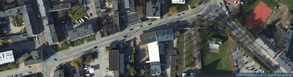 Zdjęcie satelitarne F H U P Kamit Import Eksport