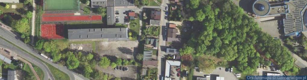 Zdjęcie satelitarne F H U Wamot S C Grońska Anna Groński Władysław