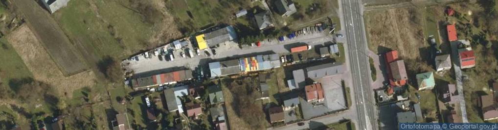 Zdjęcie satelitarne F H U Wypożyczalnia Przyczep