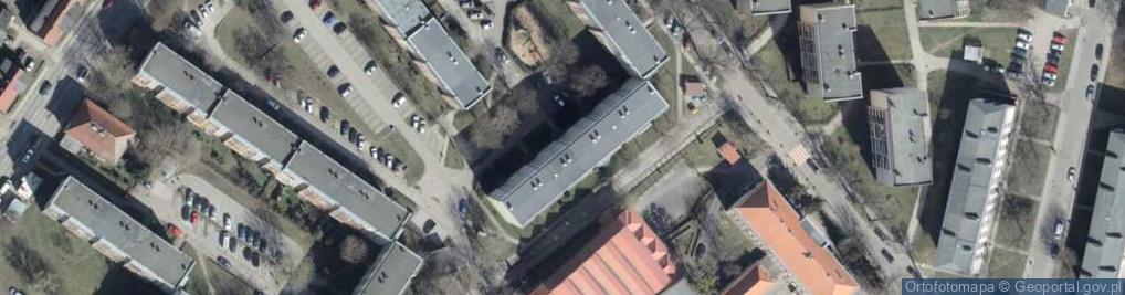 Zdjęcie satelitarne F U H Jawax Tech Jan Wacław Szymczak