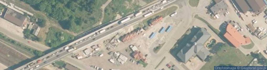 Zdjęcie satelitarne F. W. Grzegorz Więcek Ubezpieczenia, Przesyłki DHL