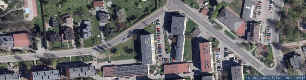 Zdjęcie satelitarne F w Mikołasek