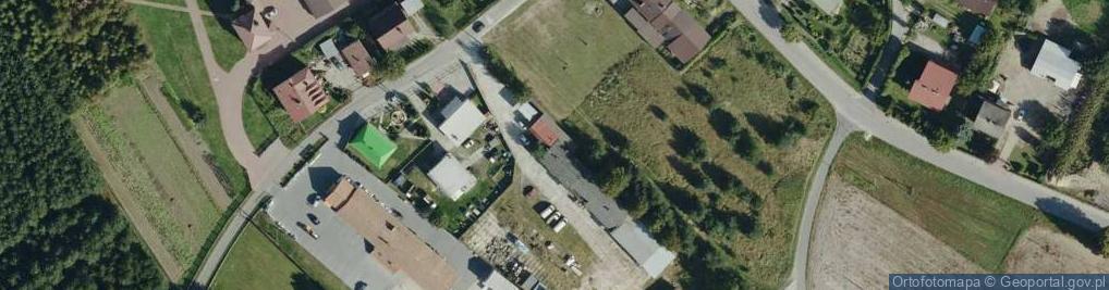 Zdjęcie satelitarne Fabryka Farb i Lakierów Hermal Dębica Zakład Produkcyjny