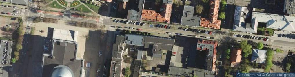 Zdjęcie satelitarne Fabryka Farb Lakierów i Klejów Starko w Likwidacji