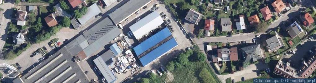 Zdjęcie satelitarne Fabryka Mebli Szkolnych - Biuro Handlowe Sinus Marek Sosiński