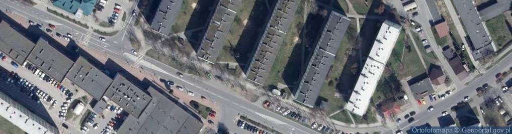 Zdjęcie satelitarne Fabryka Szyku , Praktyka Pedagogiczna i Socjalna Pedagog4Rent Elżbieta Winnicka