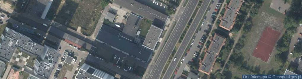 Zdjęcie satelitarne Fabryka Urządzeń Laboratoryjnych i Medycznych Polon Poznań