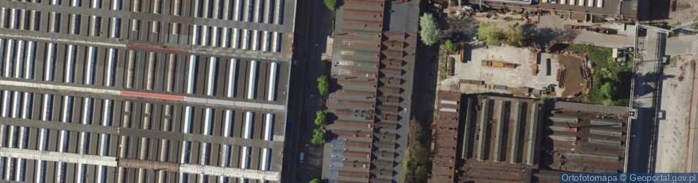 Zdjęcie satelitarne Fabryka Wagonów Dobar Łapy