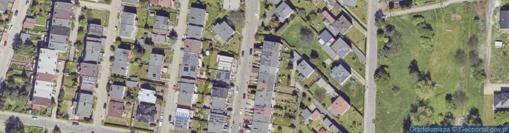 Zdjęcie satelitarne Fantazja Usługi BHP i P.Poż Jerzy Łukaszczyk