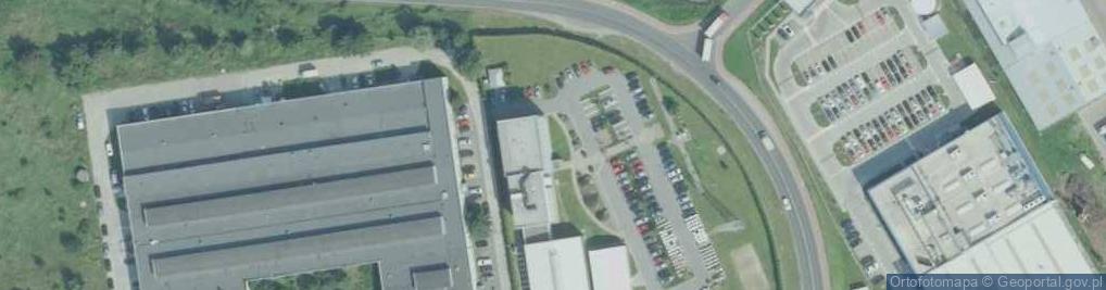 Zdjęcie satelitarne FCA optyka światłowodowa