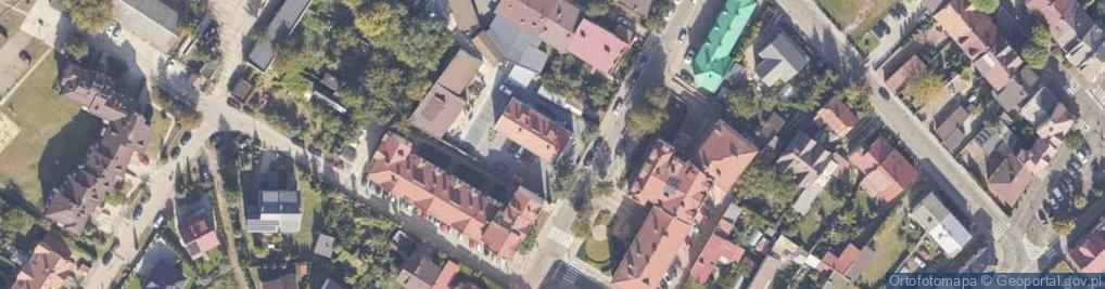 Zdjęcie satelitarne Federacja Stowarzyszeń Naukowo Technicznych Not Rada Regionalna w Ostrołęce