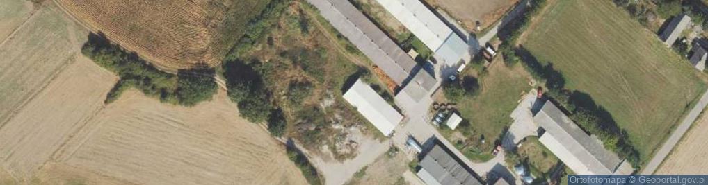 Zdjęcie satelitarne Ferma Drobiu Ryszard Krzemiński