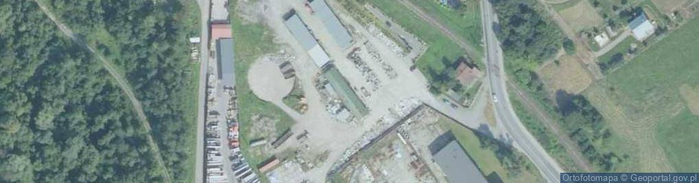 Zdjęcie satelitarne Fhu.M-Ogrody