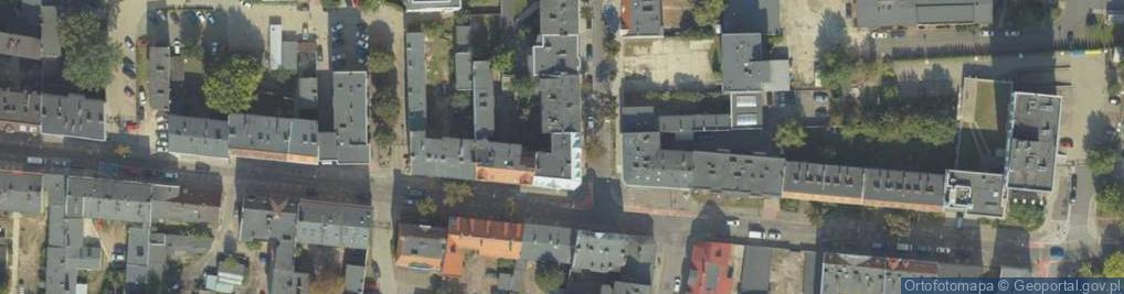 Zdjęcie satelitarne Fibaro Bydgoszcz