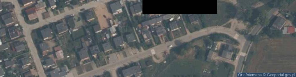 Zdjęcie satelitarne Fijał Marcin. Pokrycia dachowe