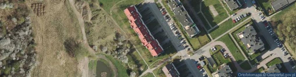 Zdjęcie satelitarne Filia nr 43 w Gdańsku Centrum Treningowego Wojakow MGR