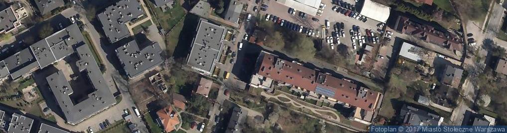 Zdjęcie satelitarne Finger Import Export Paluchowska H Paluchowski z Paluchowski P