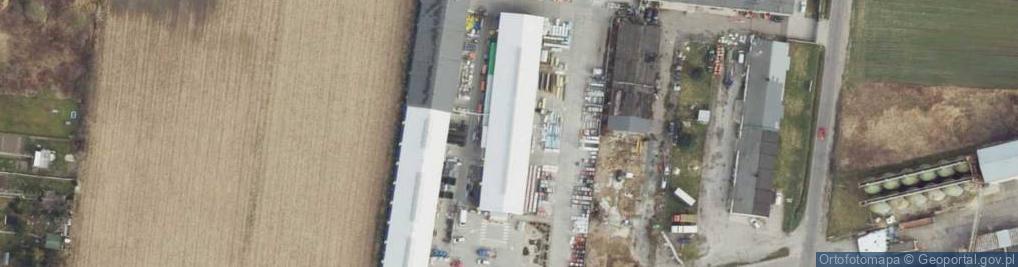 Zdjęcie satelitarne Firma Adams Import Export Wschowa