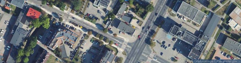 Zdjęcie satelitarne Firma Ambra Dariusz Gajda, Zakład Produkcji Drzwi Korona, Invest MG