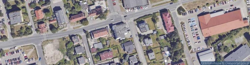 Zdjęcie satelitarne Firma Bronclik Beata Bronclik Prywatny Gabinet Okulistyczny Usługi Optyczne