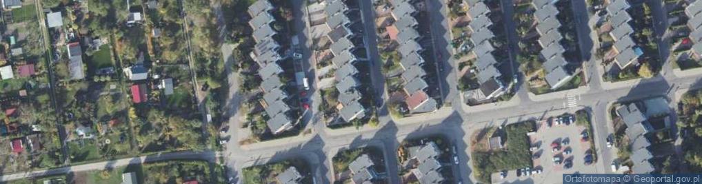 Zdjęcie satelitarne Firma Danuta Perczyńska Projekty Nadzory Danuta Perczyńska