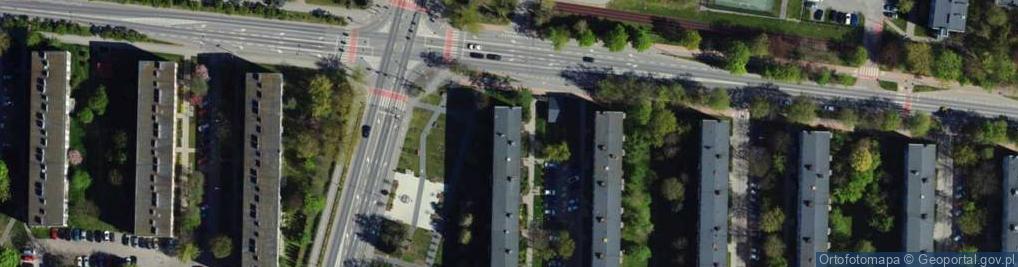 Zdjęcie satelitarne Firma Geodezyjna Geo Pomiar