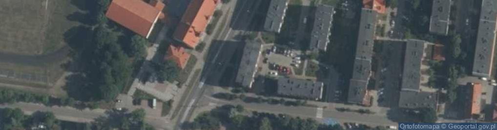 Zdjęcie satelitarne Firma Handlowa Adek