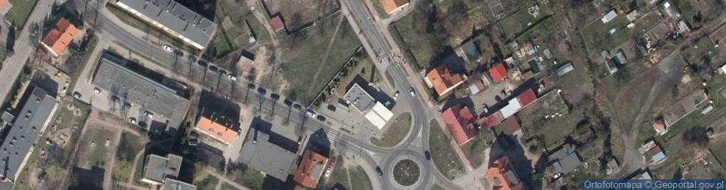 Zdjęcie satelitarne Firma Handlowa Aksol Parchowski Magneski Ulej Zieliński