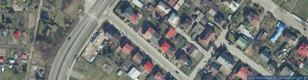 Zdjęcie satelitarne Firma Handlowa Alka