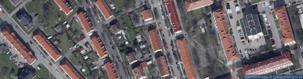 Zdjęcie satelitarne Firma Handlowa Basia