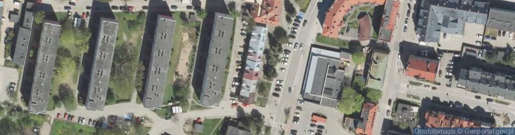 Zdjęcie satelitarne Firma Handlowa Export Import