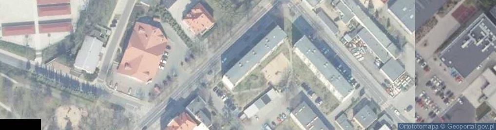 Zdjęcie satelitarne Firma Handlowa Franpol