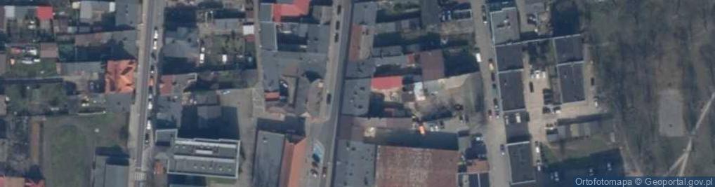 Zdjęcie satelitarne Firma Handlowa Globus