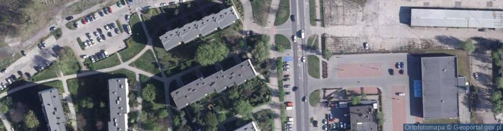 Zdjęcie satelitarne Firma Handlowa Gośka