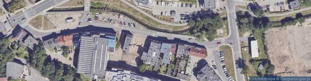 Zdjęcie satelitarne Firma Handlowa Import Eksport