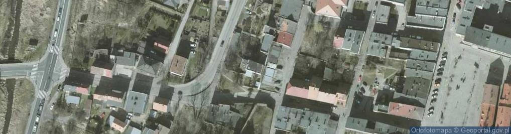 Zdjęcie satelitarne Firma Handlowa Klaudia