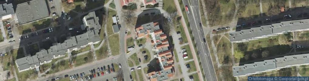 Zdjęcie satelitarne Firma Handlowa Malinka