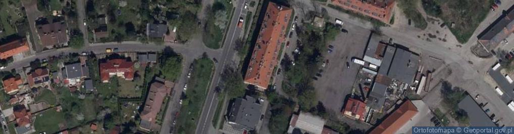 Zdjęcie satelitarne Firma Handlowa Markom