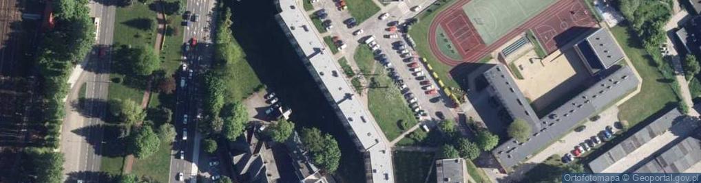 Zdjęcie satelitarne Firma Handlowa MCS