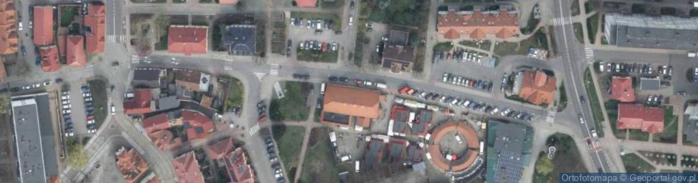 Zdjęcie satelitarne Firma Handlowa Pychotka