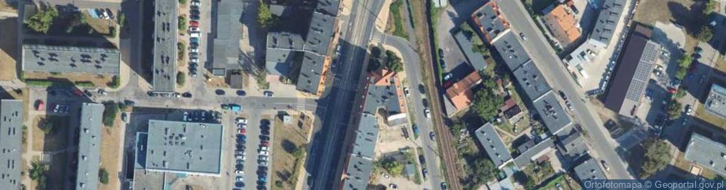 Zdjęcie satelitarne Firma Handlowa Robert Procajło