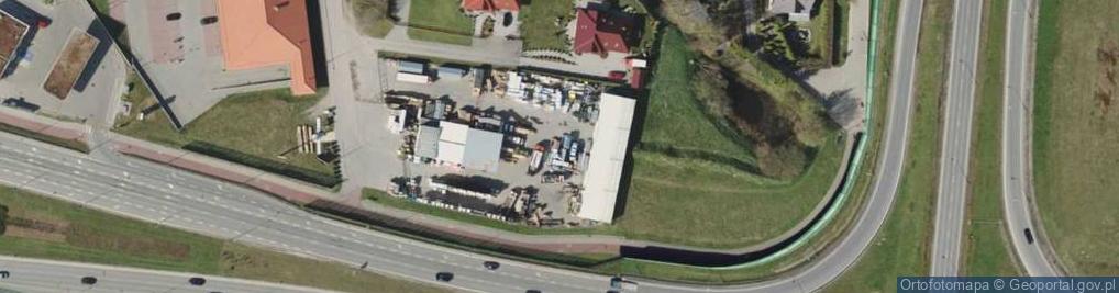 Zdjęcie satelitarne Firma Handlowa Romi