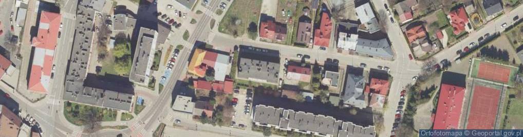Zdjęcie satelitarne Firma Handlowa Rubinek