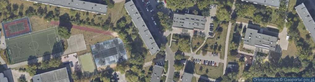 Zdjęcie satelitarne Firma Handlowa Syntja