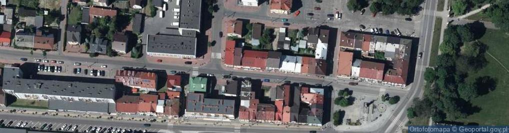 Zdjęcie satelitarne Firma Handlowa Tęcza