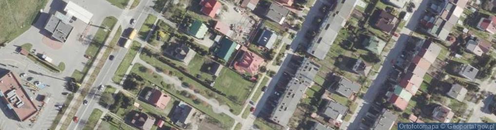 Zdjęcie satelitarne Firma Handlowa Tomex Import Eksport