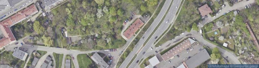 Zdjęcie satelitarne Firma Handlowa Tomex
